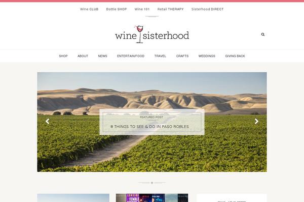 NANCY theme site design template sample
