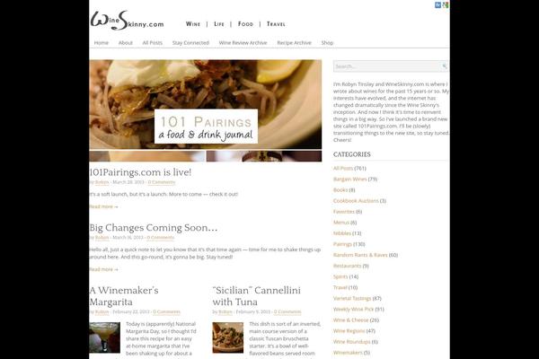wineskinny.com site used Presswork