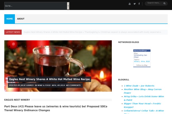 Magaziner theme site design template sample