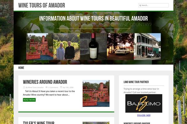 Easy Blog theme site design template sample