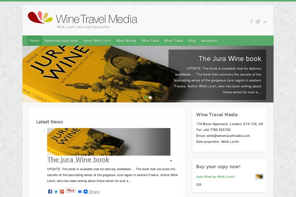 Travelify theme site design template sample