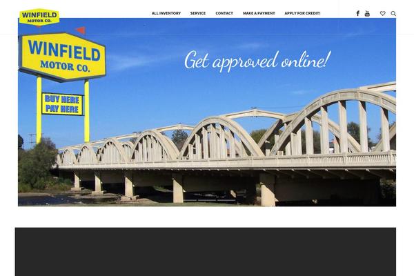 Melinda theme site design template sample