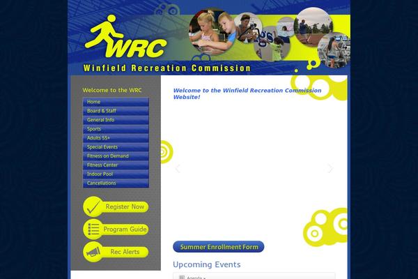 Paradise theme site design template sample