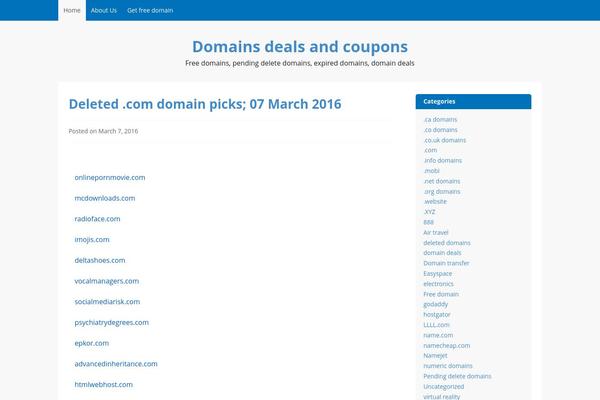 GovPress theme site design template sample