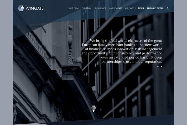 wingategroup.com.au site used Wingate