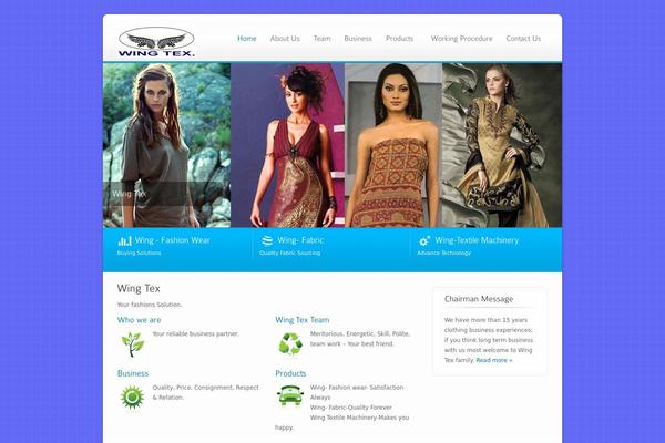 Ecobiz theme site design template sample