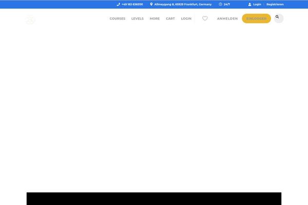 Masterstudy-child theme site design template sample
