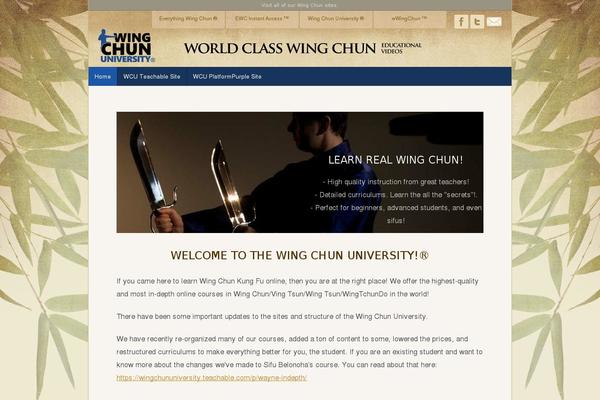 Site using Strong Testimonials plugin