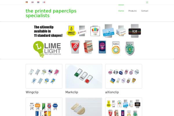 RestImpo theme site design template sample