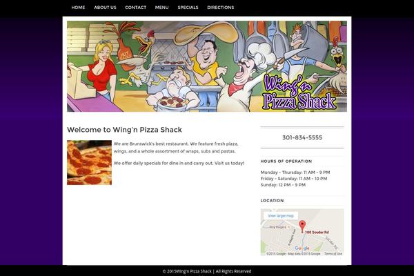 Headway theme site design template sample