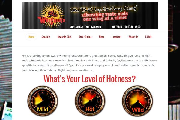 Site using Foodpress plugin