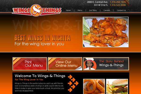Site using Easy-restaurant-menu-manager plugin