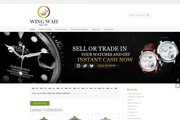 Site using Woocommerce-better-compare plugin