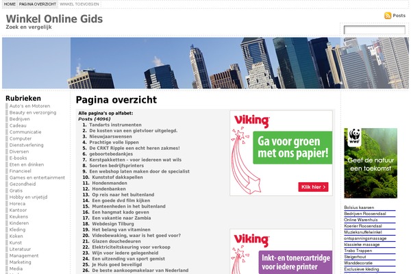 Site using Collapsing Links plugin