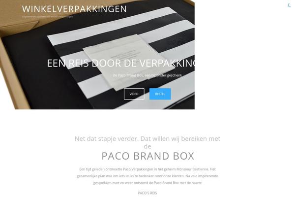 Optimizer theme site design template sample
