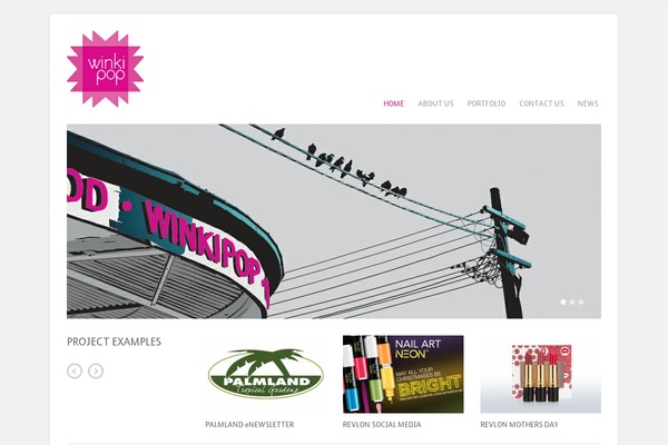 Craft theme site design template sample