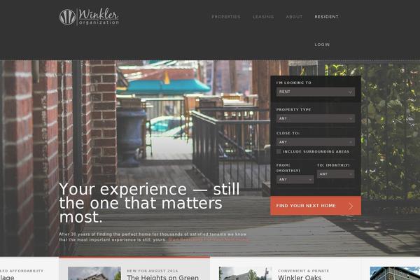 Rentbuy theme site design template sample