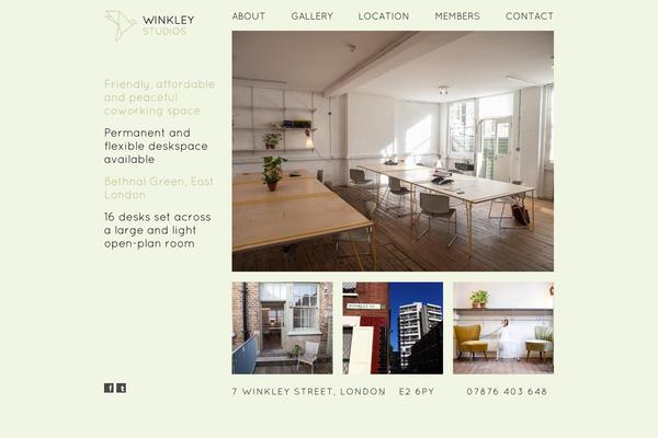 Wss theme site design template sample