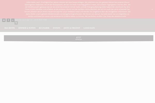 Site using WP Notification Bars plugin