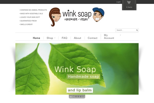 Maya theme site design template sample