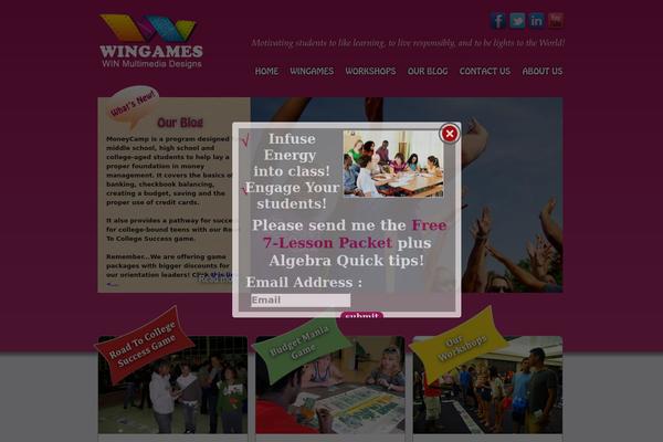 Site using Advanced Fancybox plugin