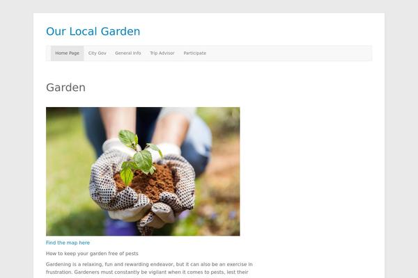 winnemuccacommunitygarden.org site used Bootville Lite