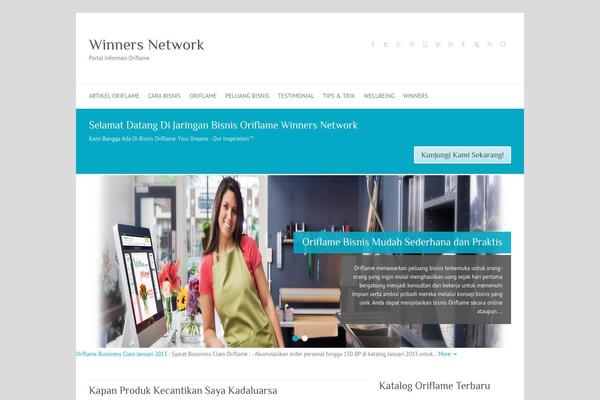 Attitude theme site design template sample