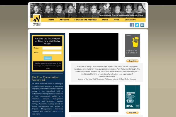 Consulting-child theme site design template sample