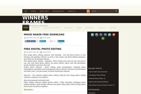 Site using Mobile Ad for WordPress by AdsOptimal plugin
