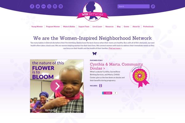 winnetworkdetroit.org site used Winn