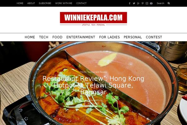 Simplemag theme site design template sample