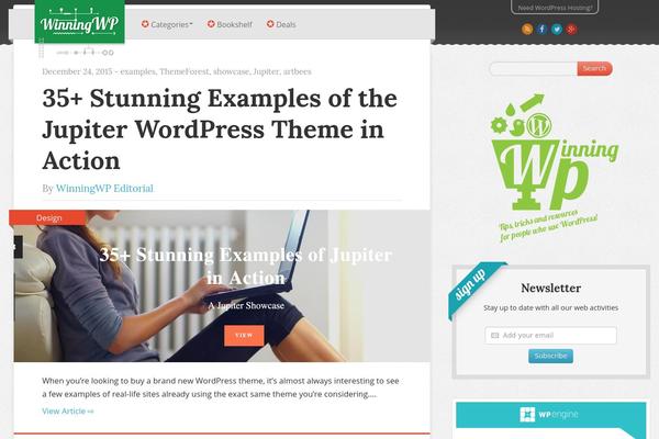 Wwp theme site design template sample