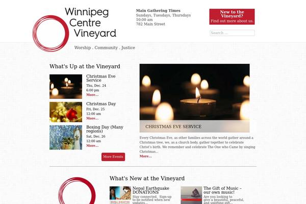 Site using Columns plugin