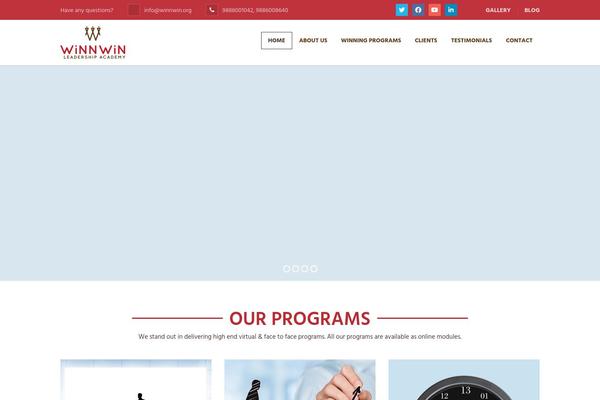 Cosine theme site design template sample