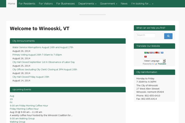 Site using All-in-One Event Calendar plugin