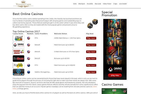 avenue theme site design template sample