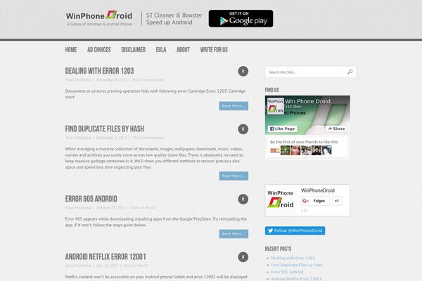 Accentbox theme site design template sample