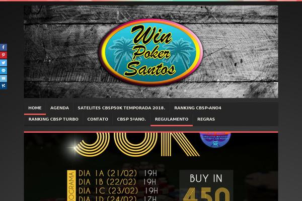 Duena theme site design template sample