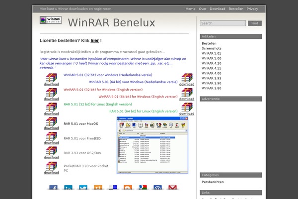 Site using Complianz-gdpr plugin