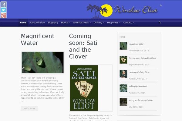 evolve theme site design template sample