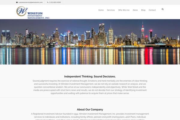 Sanabel theme site design template sample