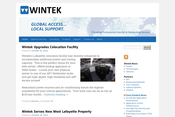 wintek-1.0 theme websites examples
