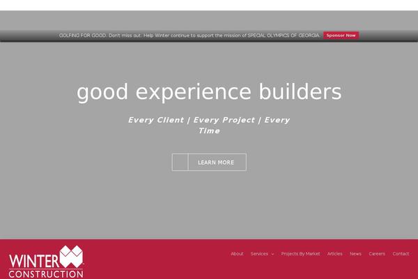 Capture theme site design template sample
