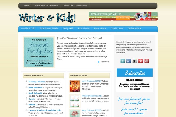 EarthlyTouch theme site design template sample