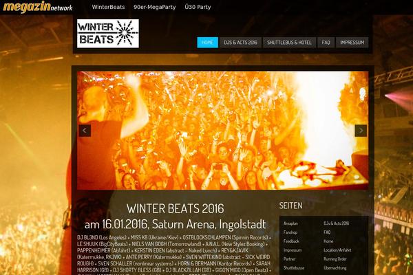 Clubber theme site design template sample