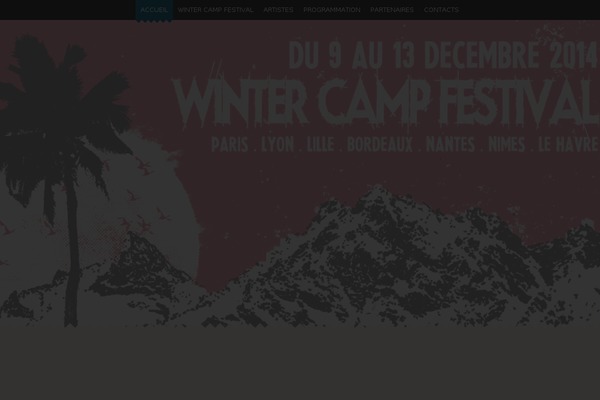 wintercampfestival.fr site used Dokedoke