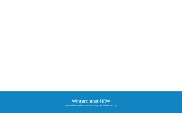 Impreza theme site design template sample