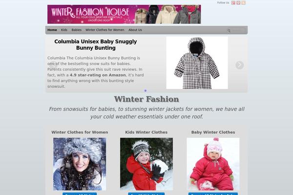 Voyage theme site design template sample
