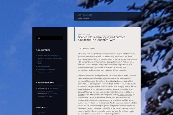 Dusk To Dawn theme site design template sample