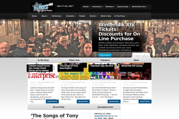Site using Ax ScrollTo Top plugin
